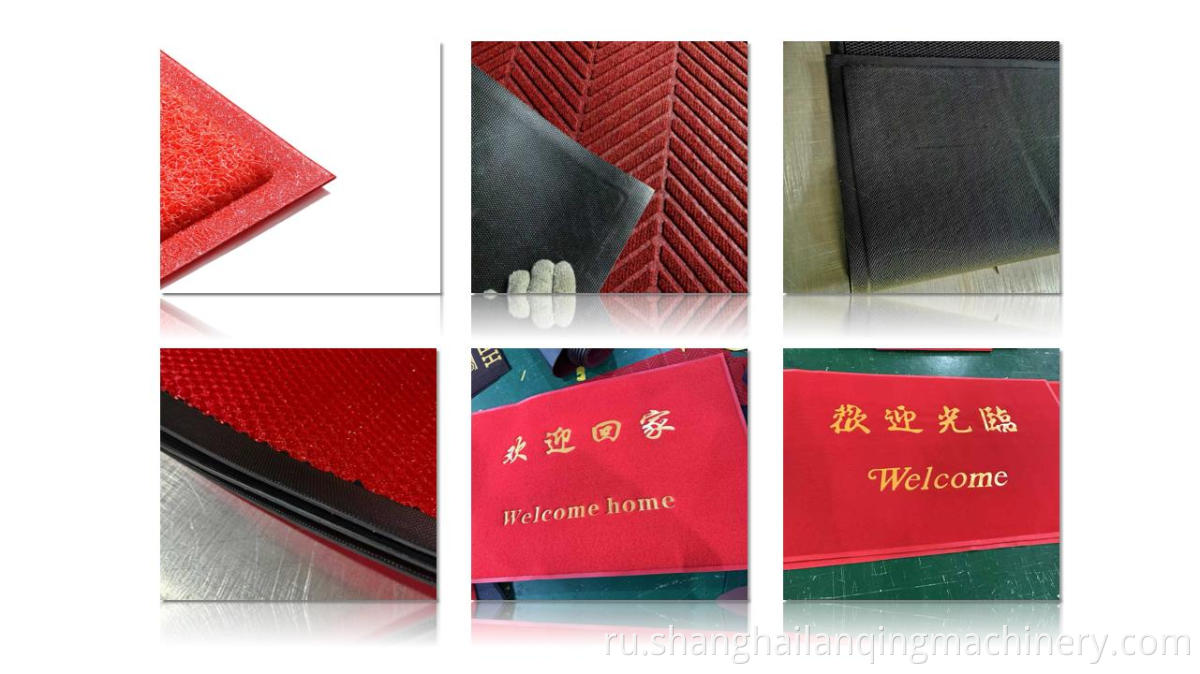 Floor mat four column gantry high-frequency machine
